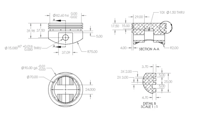 Technical drawings