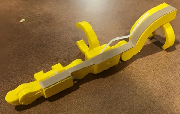 Initial 3D printed model