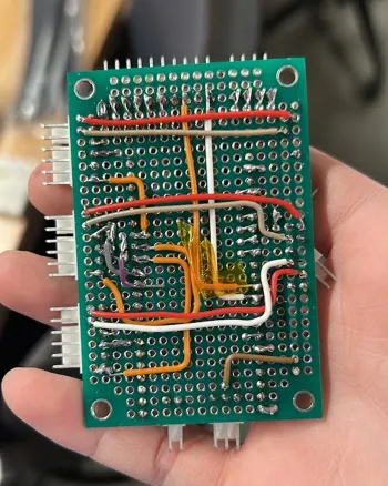 Custom PCB front